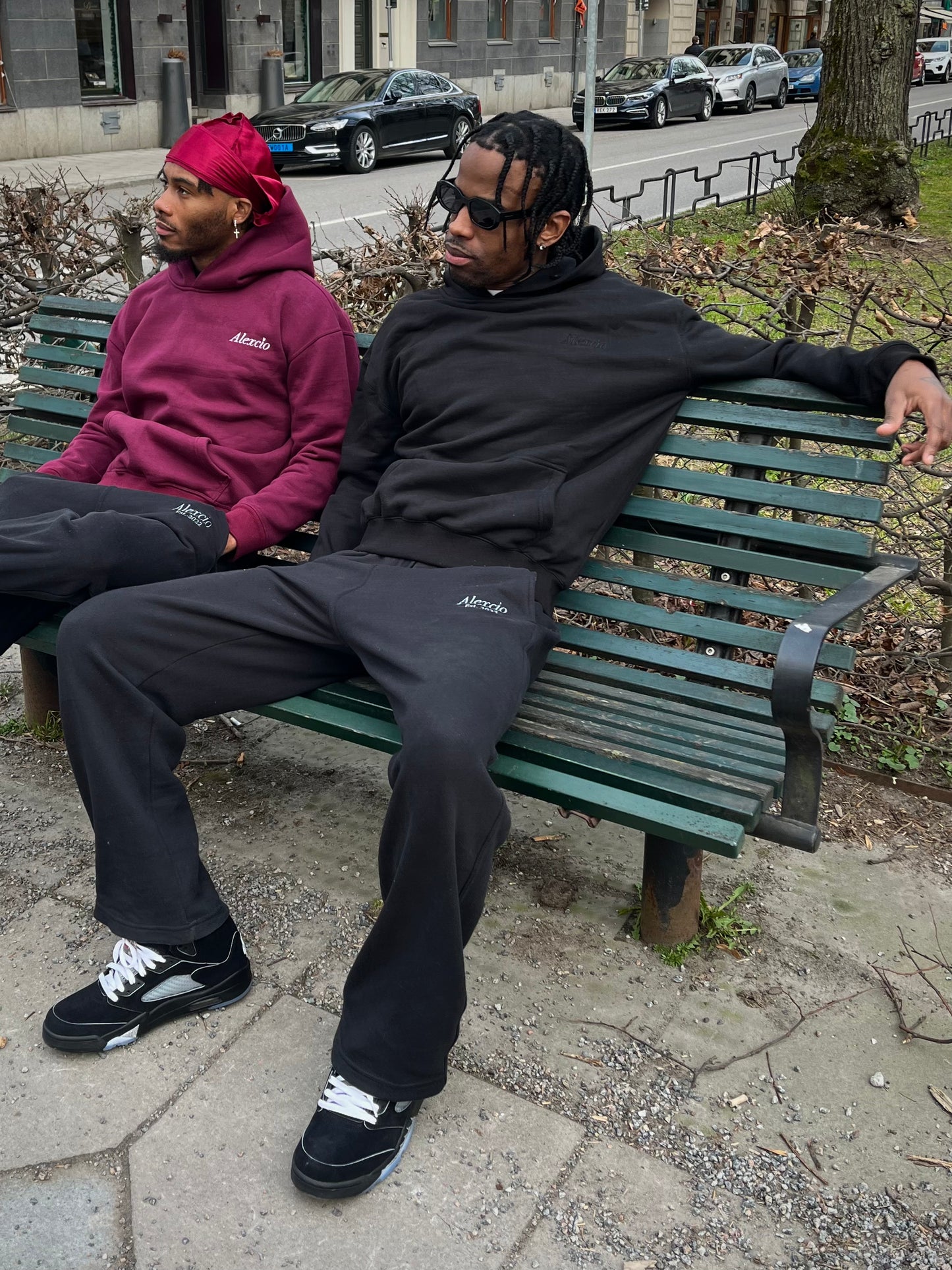 Alexcio Signature hoodie - Black