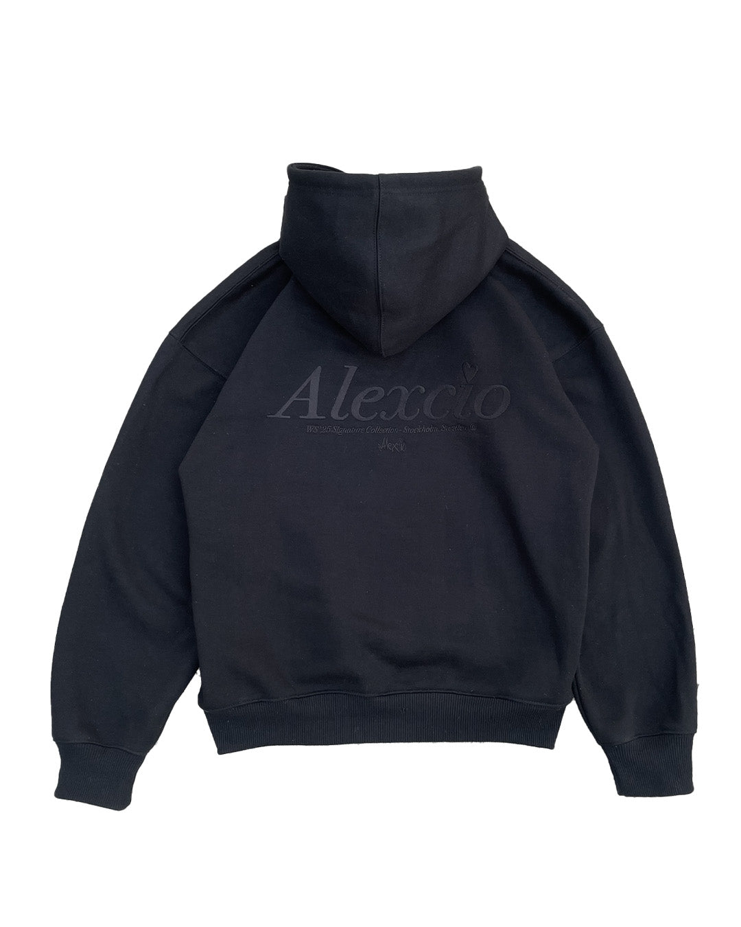Alexcio Signature hoodie - Black