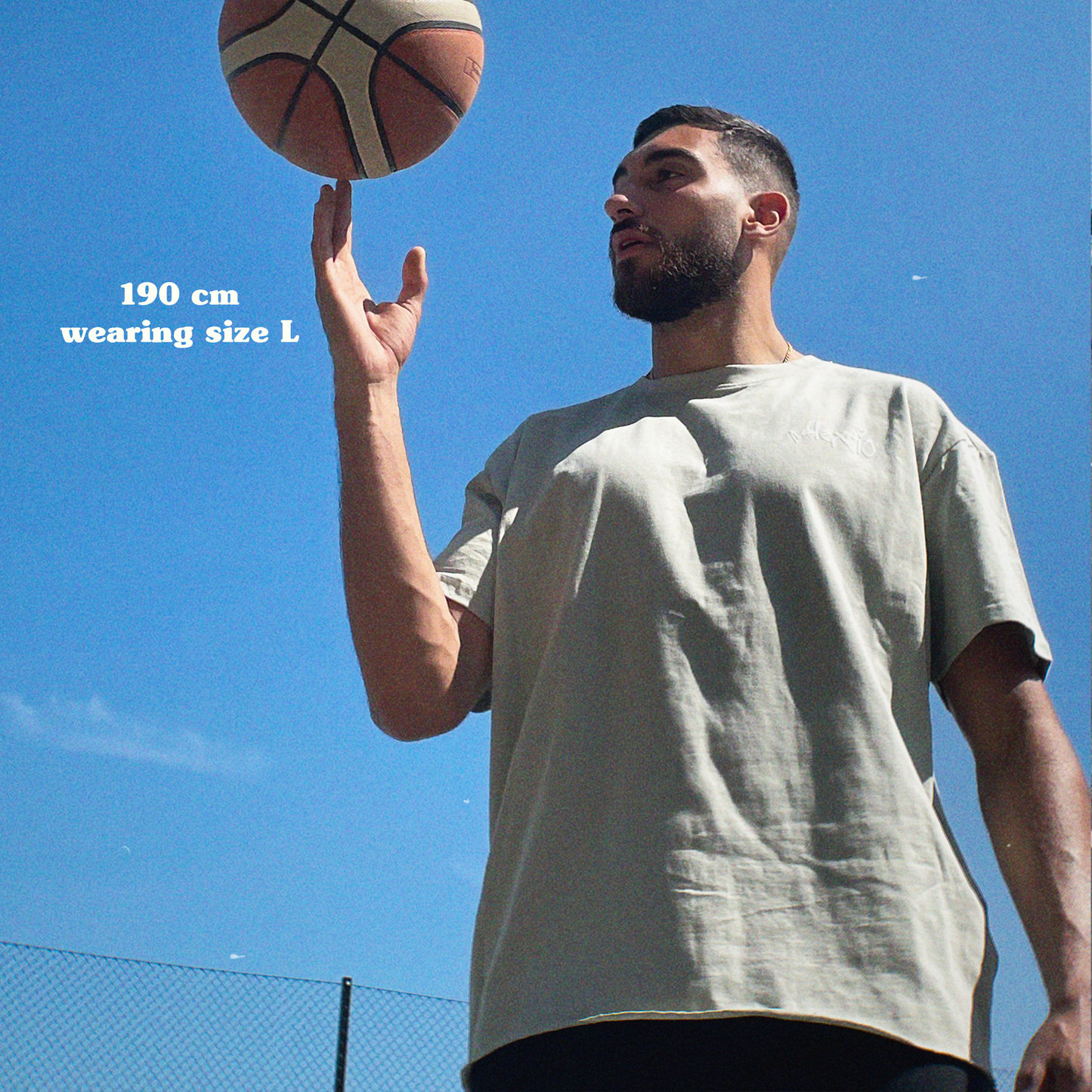 Alexcio flared t-shirt - sand (MEMBERS EXCLUSIVE)