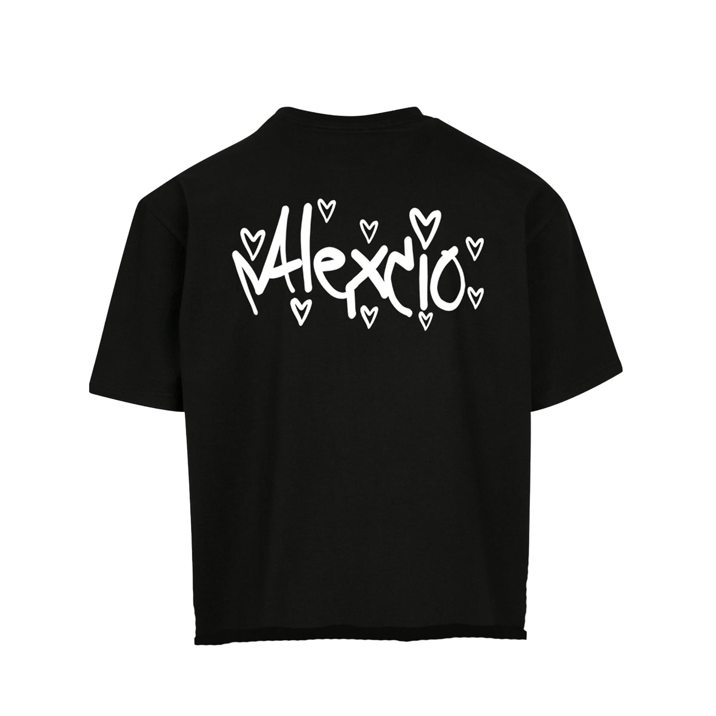 Alexcio flared tee black