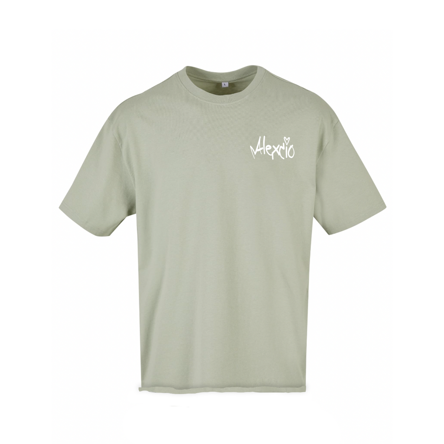 Alexcio flared t-shirt - soft salvia
