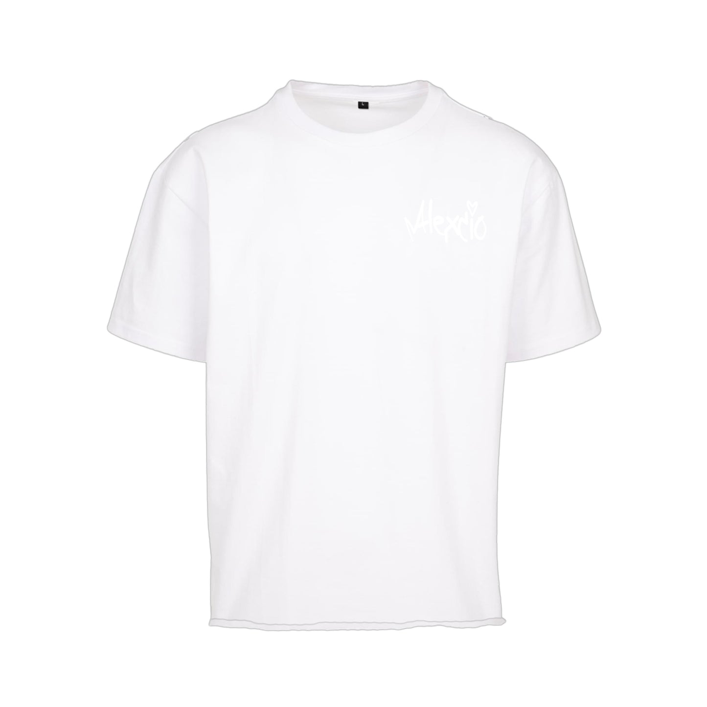 Alexcio flared tee white