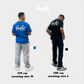 Alexcio flared tee black