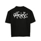 Alexcio flared tee black