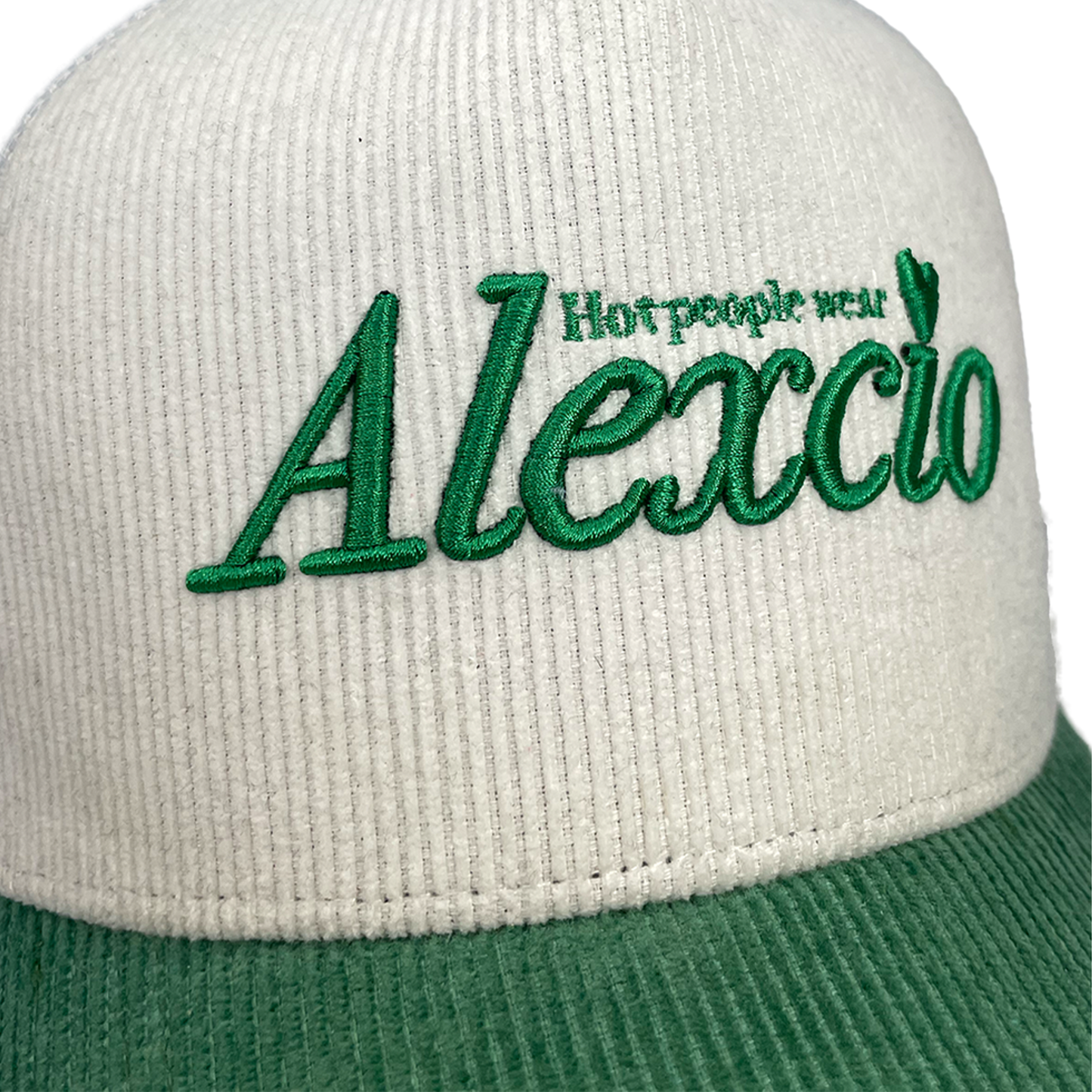 Hot people wear - manchester trucker white/green
