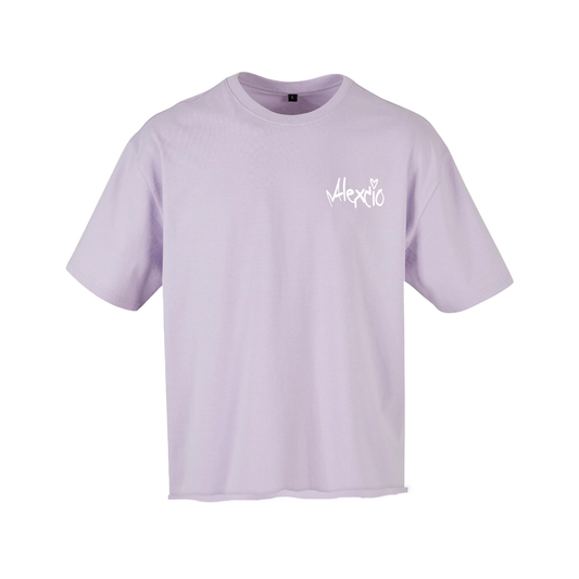 Alexcio flared t-shirt - lilac